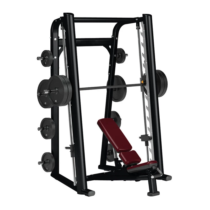 Smith Machine: Stabile Rack schützt Taille, baut Muskelen effizient